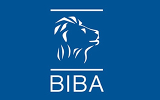 BIBA-logo British Insurance Broker Aassociation Logo - White Lion Head on Blue Background
