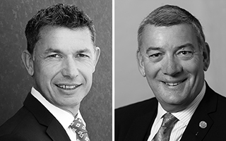 Chris Guillaume Group CEO Open GI and Martyn Holman L-R: Chris Guillaume Open GI Group CEO and Martyn Holman