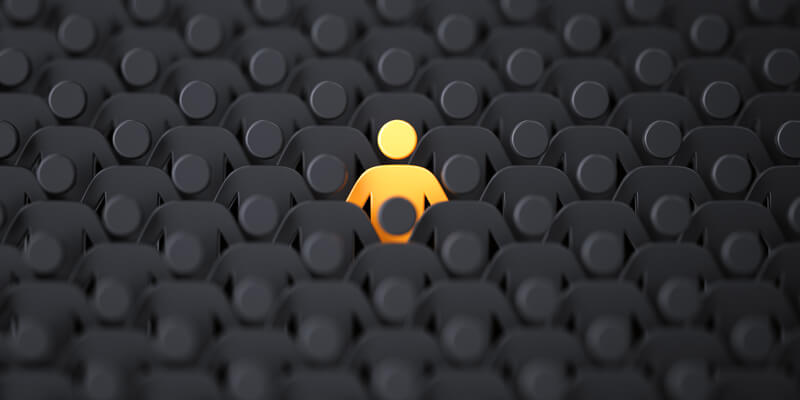 Abstract-yellow-person-grey-crowd Abstract-yellow-person-grey-crowd - Digital broking the star attraction